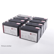 Replacement batteries for APC UPS models: SU700INET, SU700I, DL700I, SU700IBX120 (RBC5 compatible)