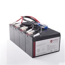 Battery kit for APC Smart UPS XL 1400 replaces APC RBC25