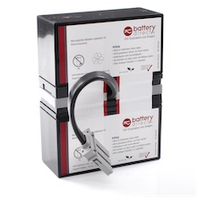 Battery kit for APC Smart UPS SC 1000 and APC Back UPS RS 1500 replaces APC RBC33