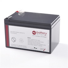 Battery kit for APC Smart UPS 620 and APC Back UPS 650 replaces APC RBC4