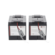 Battery kit for APC Smart UPS replaces APC RBC55