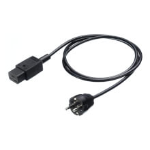 Power cable for connecting a UPS to the power grid up to 16 A, 2 m length, ident. APC AP9875