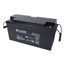 12V 150Ah Battery, Sealed Lead Acid battery (AGM), B.B. Battery BPL150-12, 483x171x240 mm (LxWxH), Terminal I3 (Insert M8)