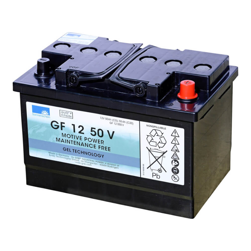 BATTERIE GNB SONNENSCHEIN 12 VOLTS 50AH - Batteries de traction