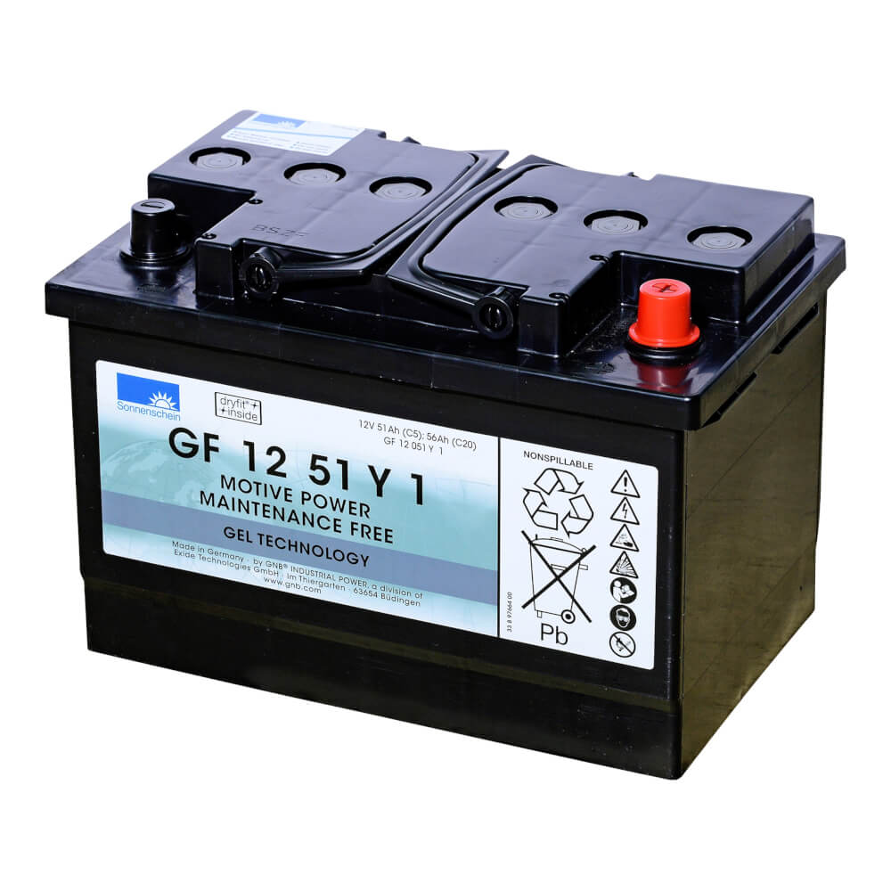 Sonnenschein GEL Batterie GF 12 051 Y 1 51Ah