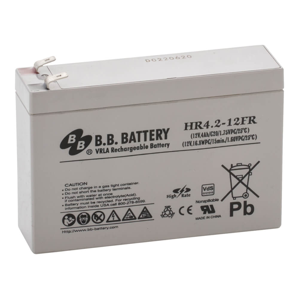 12V 4.2Ah Battery, Sealed Lead Acid battery (AGM), B.B. Battery