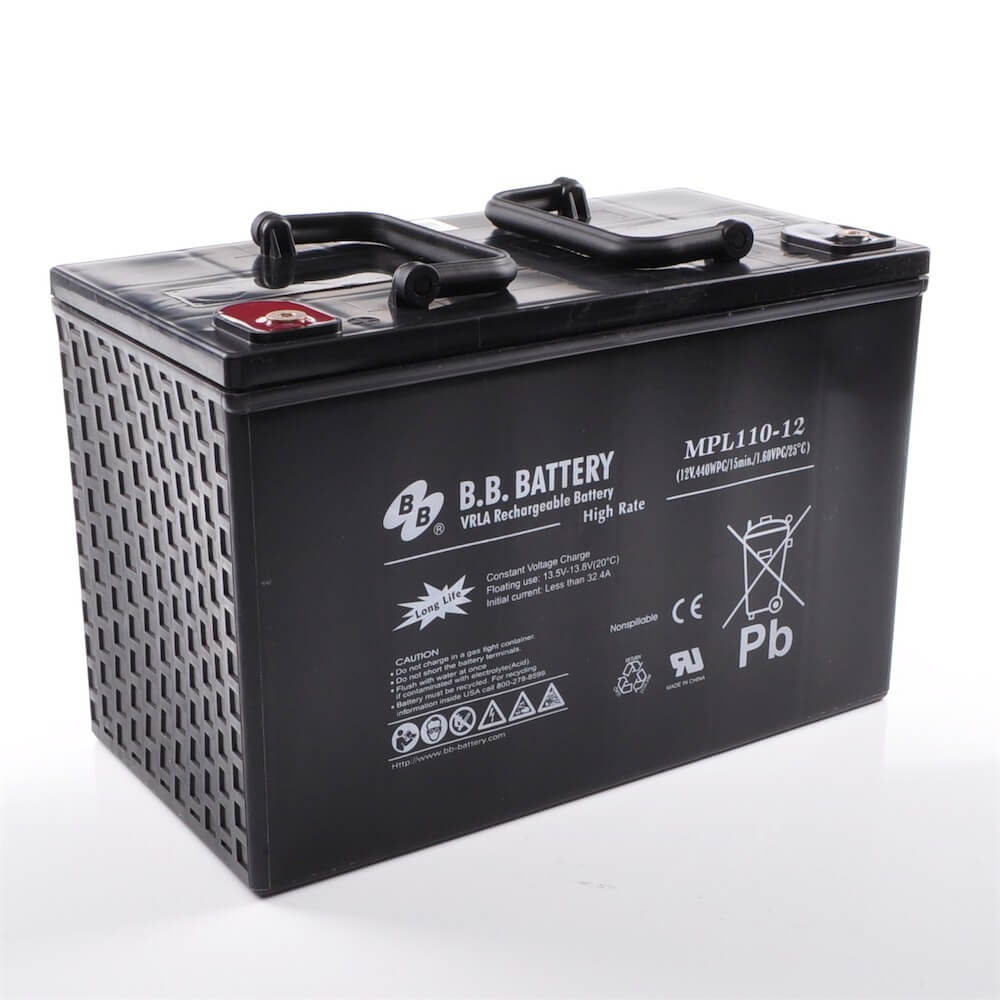 Batteri 110Ah/12V/342x172x239 <br />Start - Auto - SMF