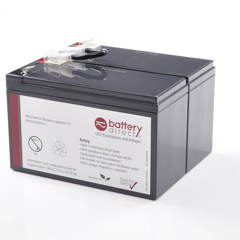 Battery kit APC Back UPS RS 1200/1500 replaces APCRBC109