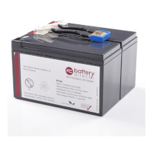 Battery kit for APC Smart UPS 700 replaces APC RBC9