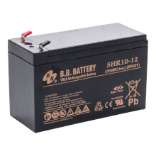 12V 10Ah Akku, AGM Bleiakku, B.B. Battery SHR10-12, 151x65x94